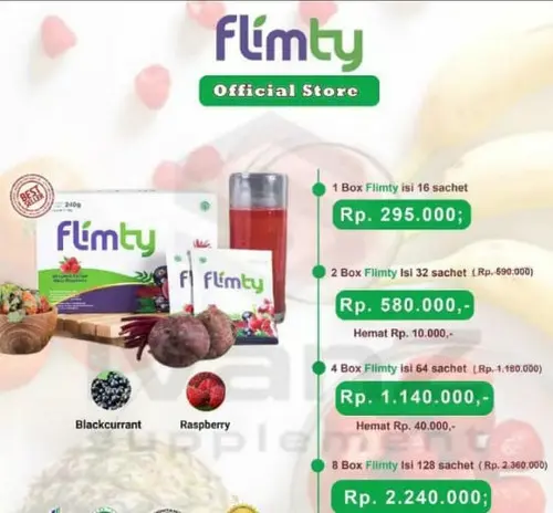 harga Flimty fiber